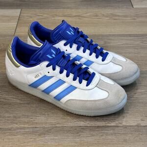Adidas Samba Lionel Messi Indoor ID3550 Argentina Pink Blue Miami Shoes Men’s 11